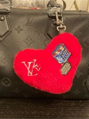 Lucky Heart Bag Charm